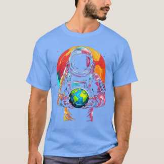 Astronaut Outer Space Gifts Men Kids Women Funny S T-Shirt