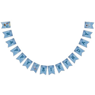 Astronaut Outer Space Planets Birthday Bunting
