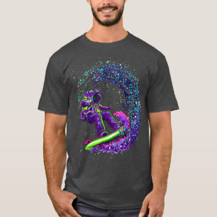 Astronaut Outer Space Surfer Cool T-Shirt