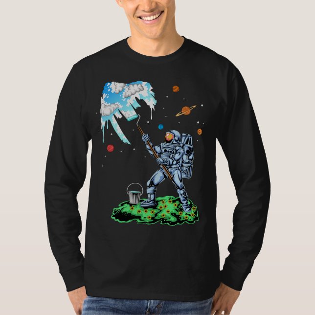 Astronaut painting T-Shirt (Front)