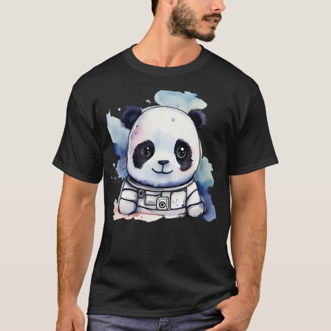 Astronaut Panda T-Shirt (Front)