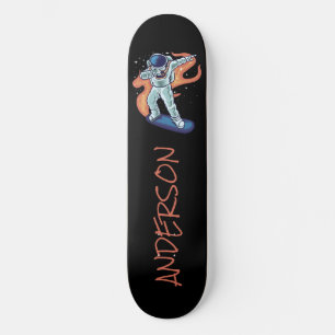 Astronaut Personalised Floating with Skateboard