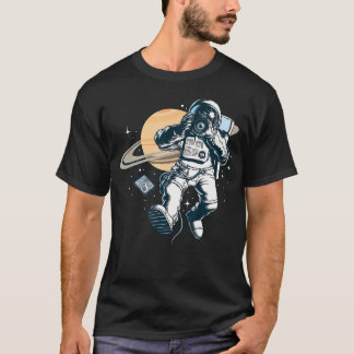 Astronaut Photography Space Spaceman Camera Photog T-Shirt