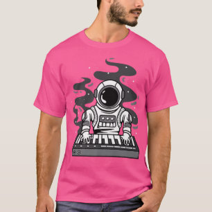 Astronaut Pianist Band Member T-Shirt