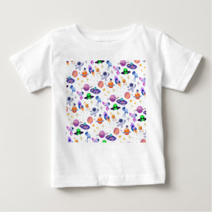 Astronaut Planet Rocket Baby T-Shirt