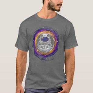 Astronaut Planets Space T-Shirt