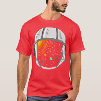 Astronaut Planets Space T-Shirt