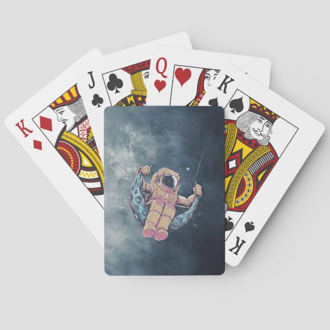 Astronaut Playing Cards (Back)