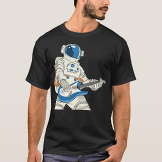 Astronaut Playing Guitar T-Shirt