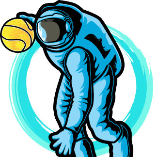 Astronaut playing handball in space is so fun T-Shirt