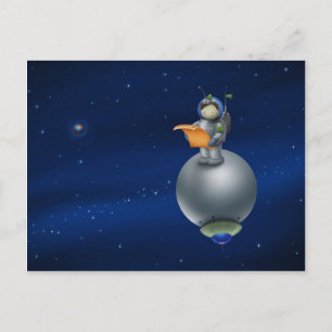 Astronaut Postcard