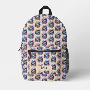 Astronaut Printed Backpack