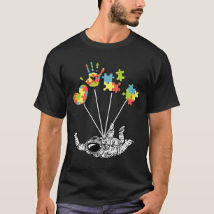 Astronaut Puzzle Autism Awareness Gifts For Autist T-Shirt