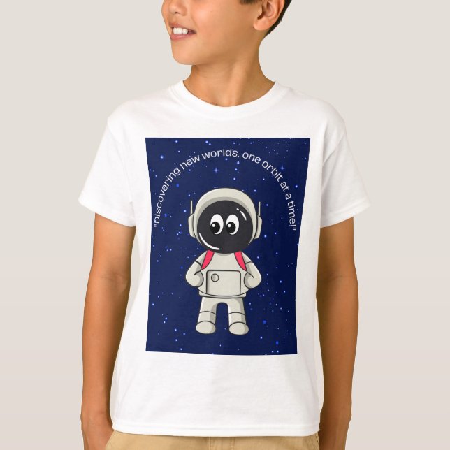 astronaut quotes T-Shirt (Front)