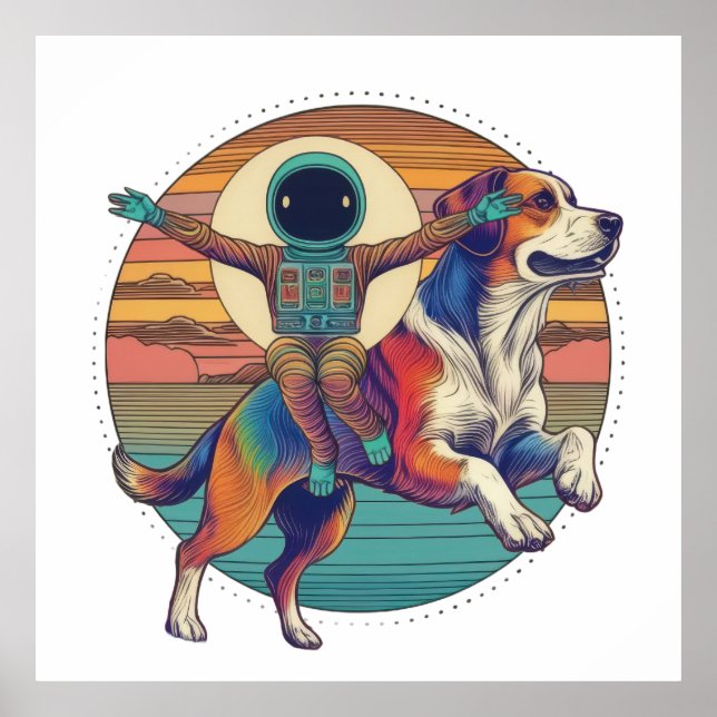 Astronaut Ride Poster (Front)