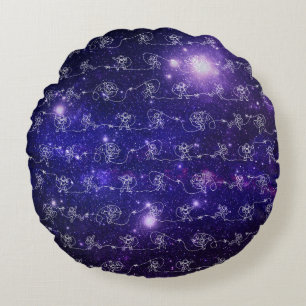 Astronaut Round Cushion
