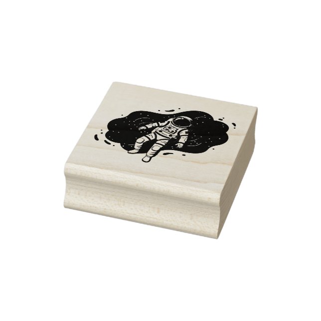 Astronaut Rubber Stamp (Stamp)