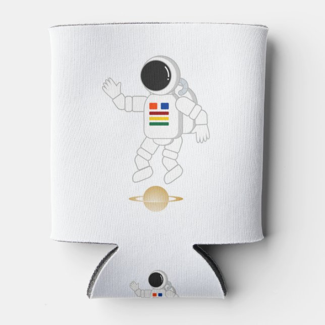 Astronaut Saturn Can Cooler (Front)