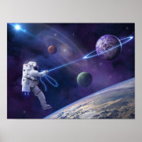 Astronaut saturn