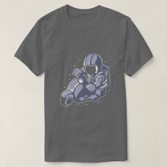 ASTRONAUT SCOOTER T-Shirt (Design Front)