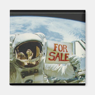 Astronaut Sells Earth Magnet