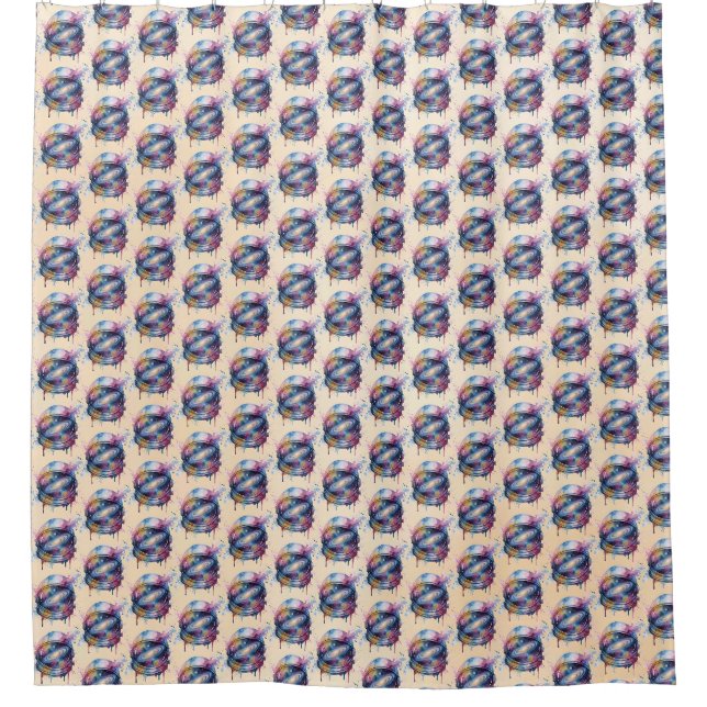 Astronaut Shower Curtain (Front)
