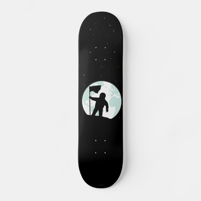 Astronaut Silhouette Skateboard (Front)