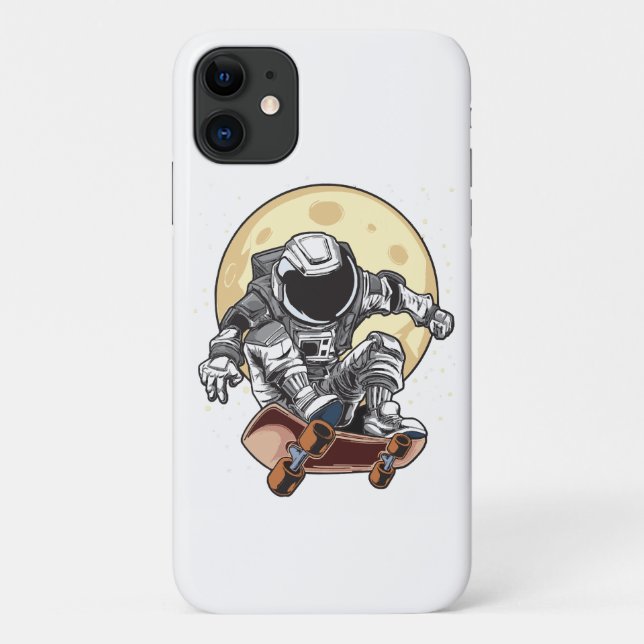 Astronaut Skate Case-Mate iPhone Case (Back)