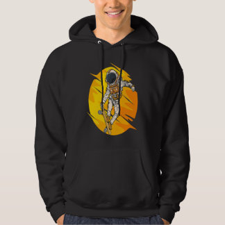 Astronaut Skateboard Skating Space Cosmos Astronau Hoodie