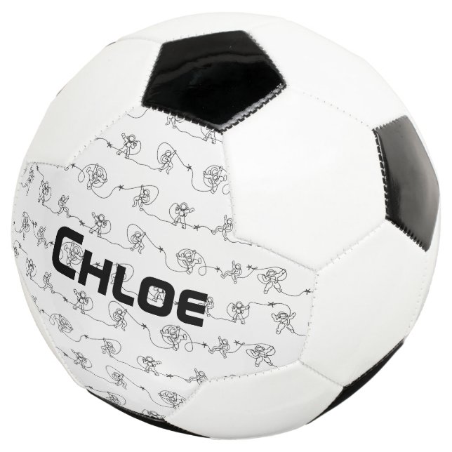 Astronaut Soccer Ball (Three Quarter)