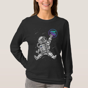 Astronaut Solana Coin Crypto Token Cryptocurrency  T-Shirt