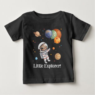 astronaut space baby toddler t-shirt 