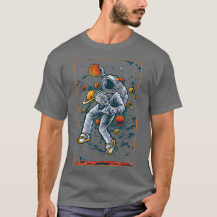 Astronaut Space Basketball Team Sport Basketball T T-Shirt