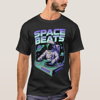 Astronaut Space Beats T-Shirt