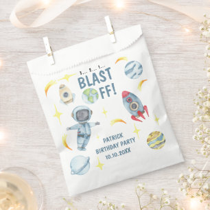 Astronaut Space Birthday Party  Favour Bags