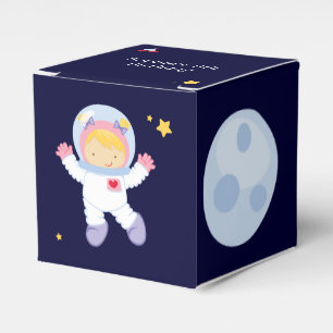 Astronaut Space Birthday Party Personalised Favour Box
