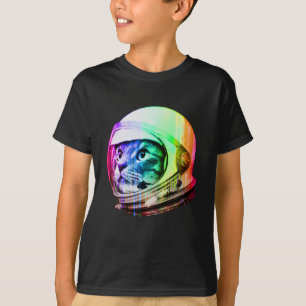 Astronaut Space Cat T-Shirt