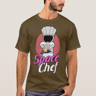 Astronaut Space Chef Universe Egg T-Shirt