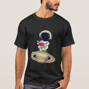 Astronaut space dark t-shirt