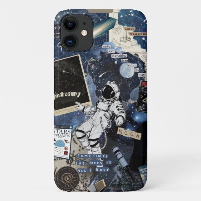 Astronaut Space iPhone 11 Case – Unique Cosmic Adv (Back)