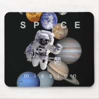 astronaut space mission solar system planets