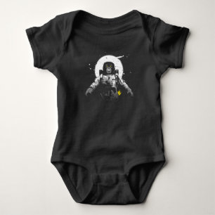 Astronaut Space Monkey Its Bananas Funny Baby Bodysuit