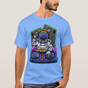 Astronaut Space Music Galaxy Study Astronaut T-Shi T-Shirt