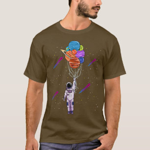 Astronaut Space Spaceman Moon Mars Planet Gift T-Shirt