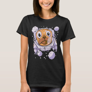 Astronaut Space Suit Space Planets Flight Captain  T-Shirt