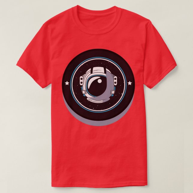 Astronaut Space T-Shirt (Design Front)