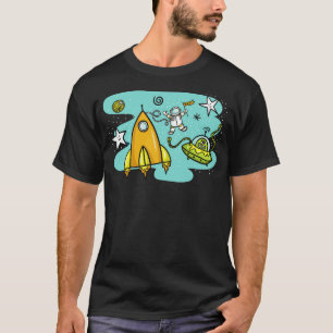 Astronaut Space T-Shirt