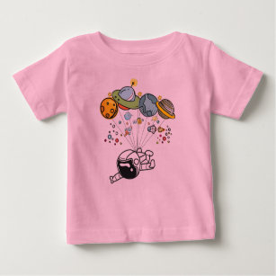 Astronaut Space Travel T Shirt - NASA UFO Tee