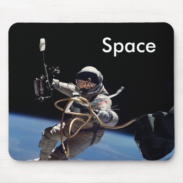 Astronaut Space Walk Mouse Pad (Front)