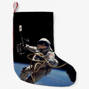 Astronaut Space Walk Small Christmas Stocking